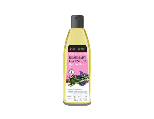 Soulflower organic rosemary lavender oil 