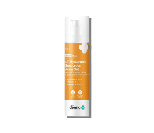 The Derma Co 1% Hyaluronic Sunscreen Aqua Gel