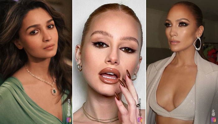 nude lip gloss on celebrities