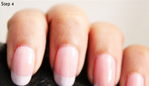 French manicure in five easy steps - 5