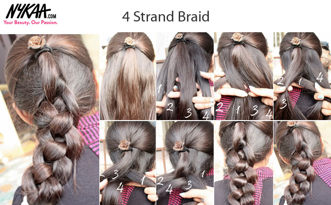Types of Braids- Four Strand Braid