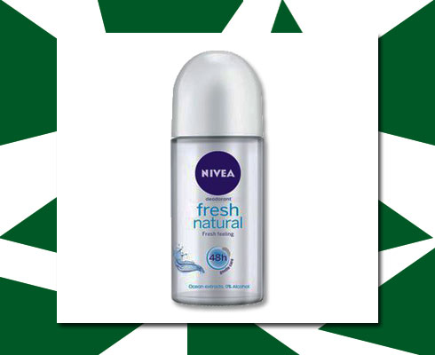 Nivea Fresh Natural Anti Perspirant Roll-On Deodorant
