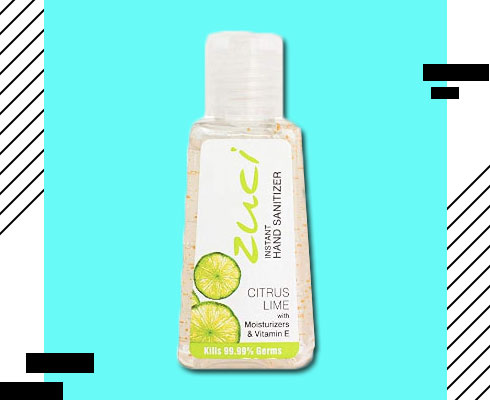 Best Hand Sanitizer- Zuci’s Citrus Lime Instant Hand Sanitizer