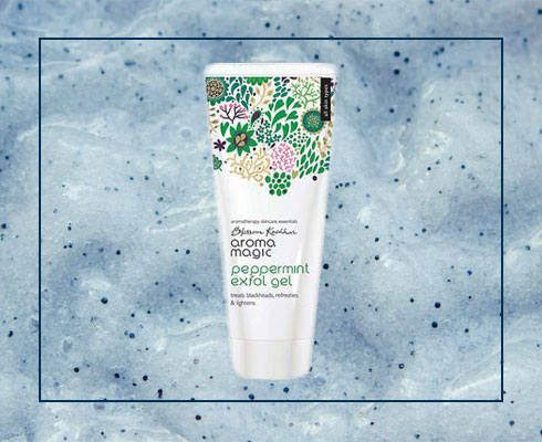 Face Scrub For Acne Prone Skin- Aroma Magic Peppermint Exfol Gel