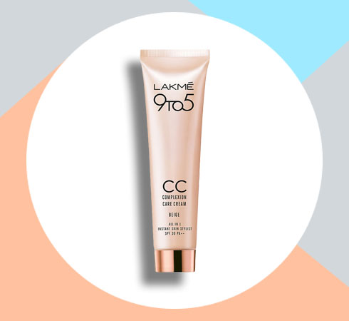 Best base makeup for oily skin – Lakme 9 to 5 CC Cream