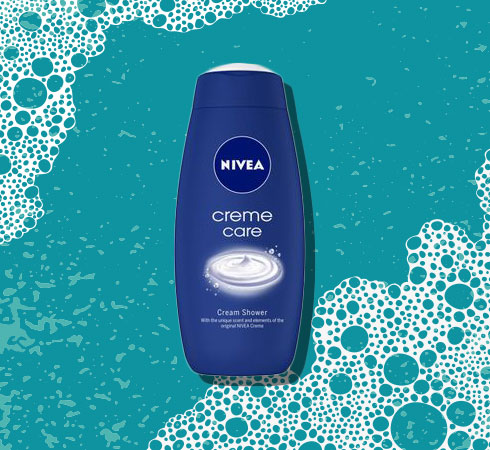 Bath essentials: Nivea crème care shower cream