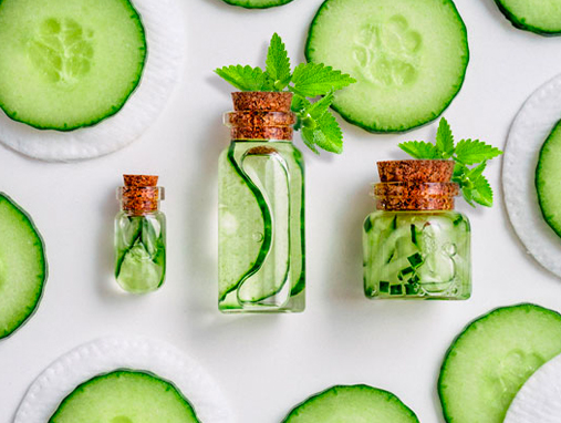 Beauty Chill Out With Mint And Cucumbers