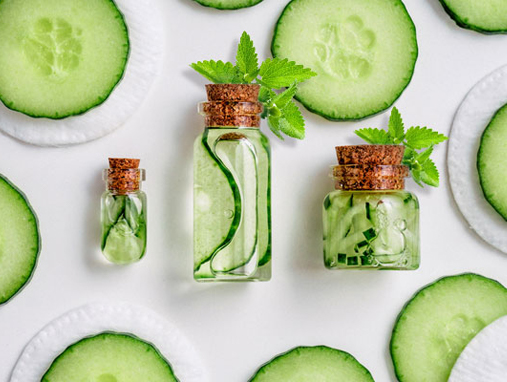 Beauty Chill Out With Mint And Cucumbers