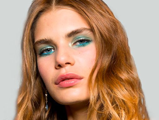 On the brightside: colorful beauty looks 