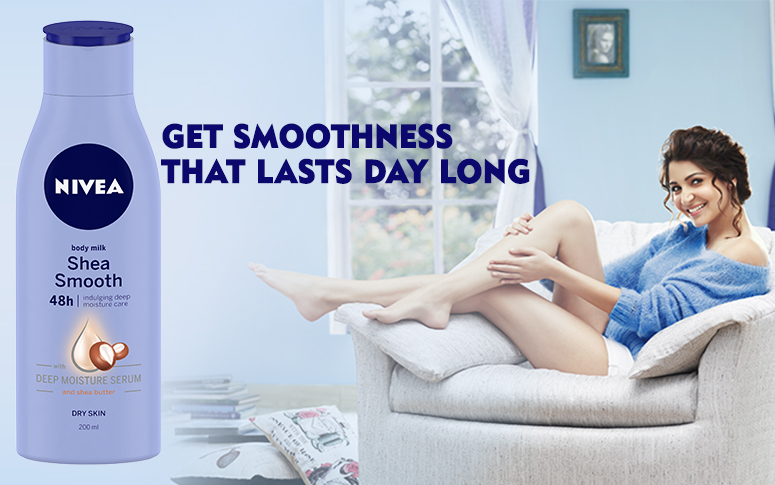 nivea smooth milk body lotion