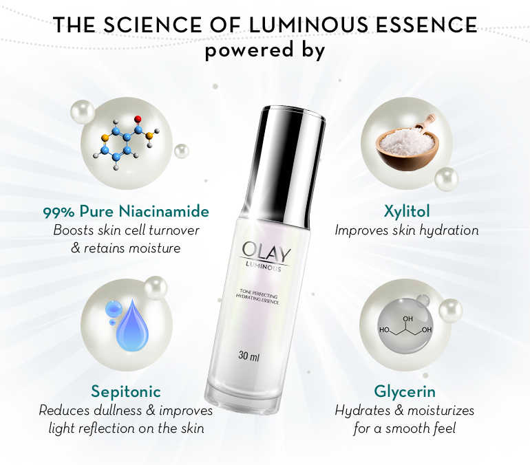 olay luminous tone perfecting hydrating essence