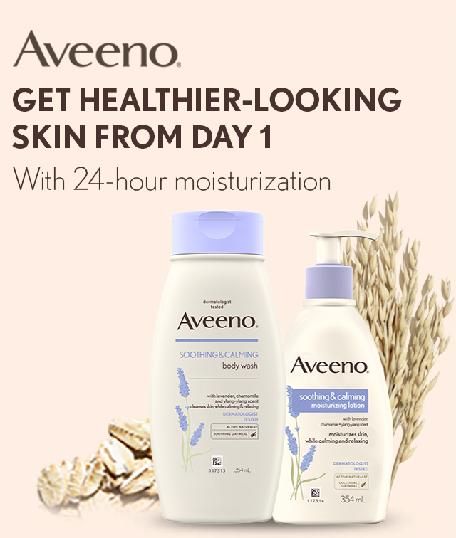 aveeno soothing and calming