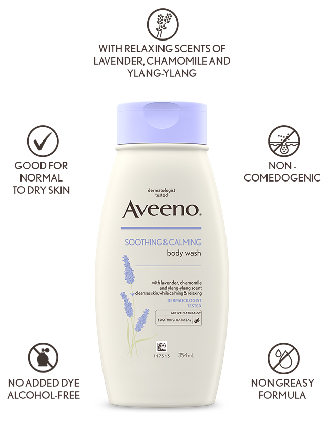 aveeno soothing and calming