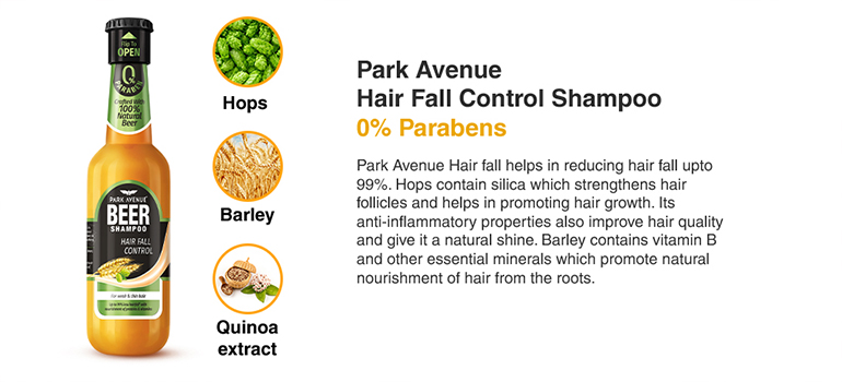 Park Avenue Beer Shampoo Damage Free: Buy Park Avenue Beer Shampoo Damage  Free Online at Best Price in India | Nykaa