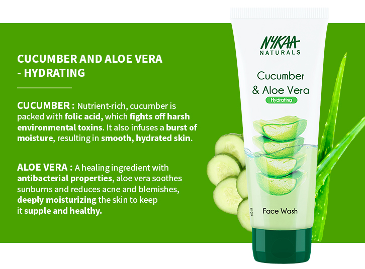 CUCUMBER AND ALOE VERA - HYDRATING