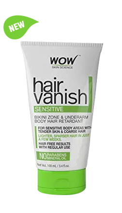WOW Skin Science Sensitive Hair Vanish: Buy WOW Skin Science Sensitive Hair  Vanish Online at Best Price in India | Nykaa