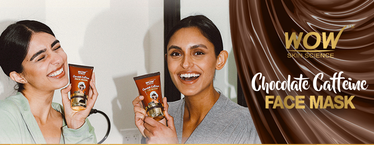 WOW Skin Science Chocolate Caffeine Face Mask