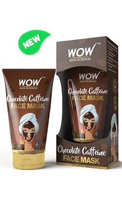 WOW Skin Science Chocolate Caffeine Face Mask