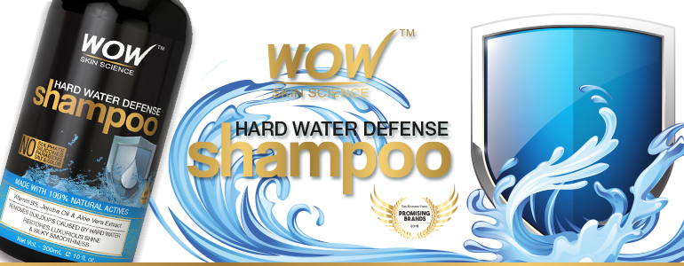 WOW Skin Science Hard Water Defense Shampoo banner image