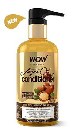 WOW Skin Science Moroccan Argan Oil Conditioner bottle