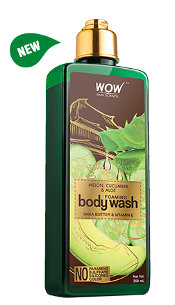 WOW Skin Science Melon, Cucumber & Aloe Foaming Body Wash