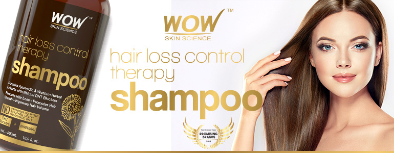 WOW Skin Science Hair Loss Control Therapy Shampoo: Buy WOW Skin Science Hair  Loss Control Therapy Shampoo Online at Best Price in India | NykaaMan