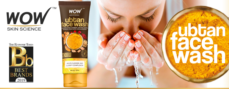 ubtan wow face wash