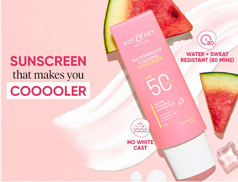Watermelon, Cooling, Sunscreen, SPF, UV protection, Moisturizing