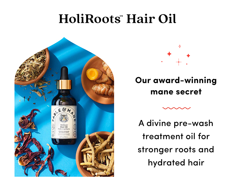Fable & Mane HoliRoots Treatment Oil To Strengthen Roots and Thicken Hair:  Buy Fable & Mane HoliRoots Treatment Oil To Strengthen Roots and Thicken  Hair Online at Best Price in India |