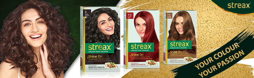 Streax Hair Colour - Black Brown 2 Pack Of 2: Buy Streax Hair Colour -  Black Brown 2 Pack Of 2 Online at Best Price in India | Nykaa