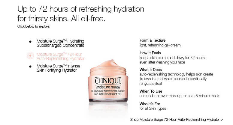 clinique moisture surge moisturiser