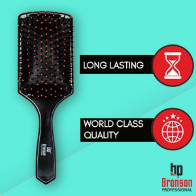 Bronson Professional Paddle Brush (1pcs) Color May Vary: Buy Bronson  Professional Paddle Brush (1pcs) Color May Vary Online at Best Price in  India | Nykaa