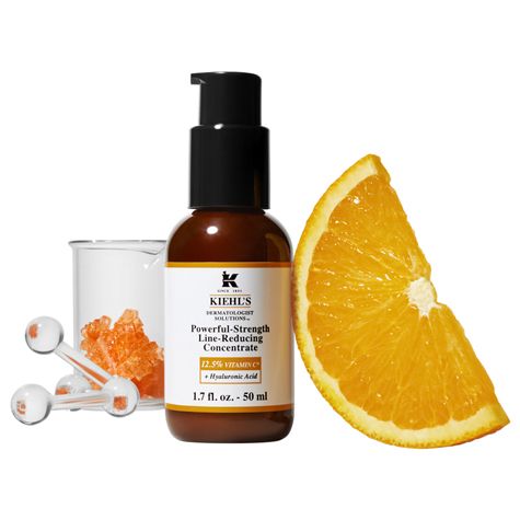 Kiehl's Powerful-Strength Line-Reducing Concentrate With Pure Vitamin C & Fragmented Hyaluronic Acid: Buy Kiehl's Powerful-Strength Line-Reducing Concentrate With Pure & Fragmented Hyaluronic Acid Online at Price in India