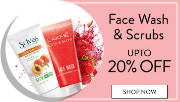  Get Online Offers on Face Wash Products Upto 20% off